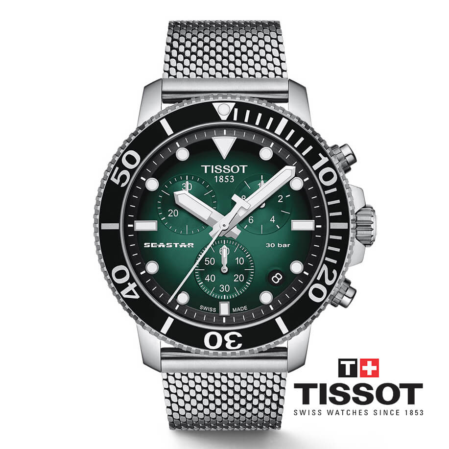 ĐỒNG HỒ NAM TISSOT SEASTAR 1000 CHRONOGRAPH T120.417.11.091.00 CHÍNH HÃNG